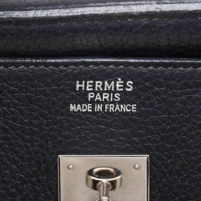 Hermes Birkin 35 Blue Indigo Square G Stamp - photo 10
