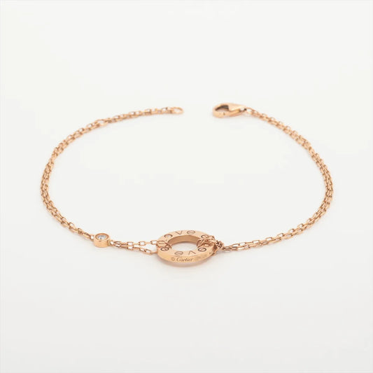 Cartier Love Bracelet On chain 2 Diamond - photo 1