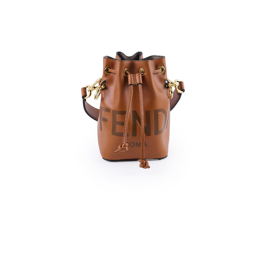 Fendi Mon Tresor Bucket Bag Caramel Brown - photo 1