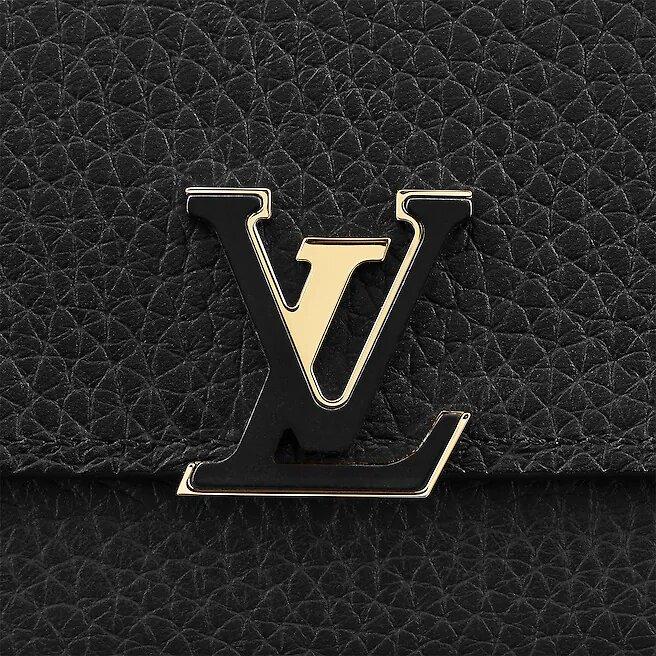 Louis Vuitton CAPUCINES COMPACT WALLET NOIR - image 3