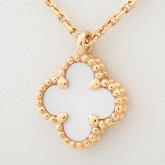 Van Cleef & Arpels Sweet Alhambra Mother of Pearls MOP Necklace - photo 1