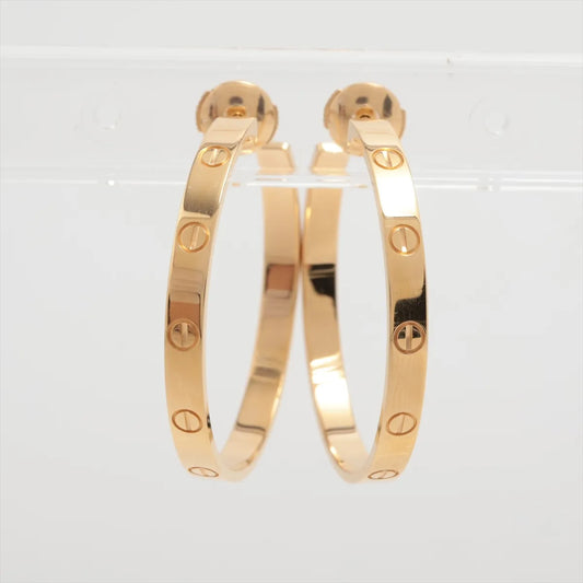 Cartier Love Hoop Earrings Yellow Gold - photo 2
