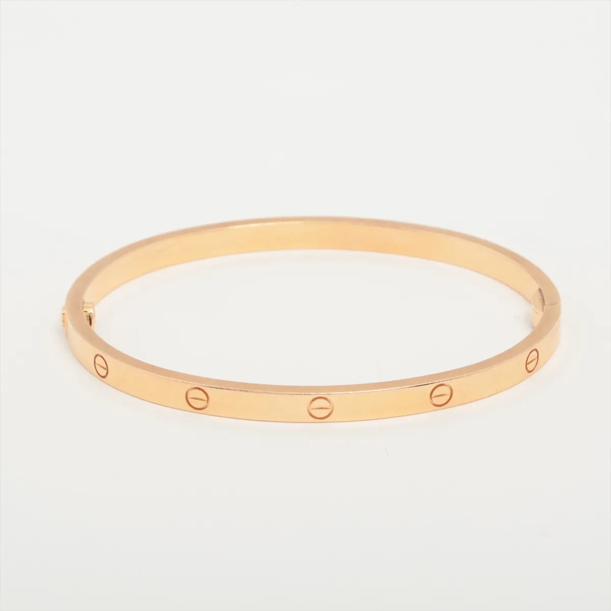 Cartier Love SM Size 16 Pink Gold Bracelet - photo 2