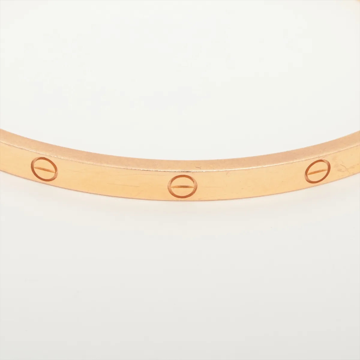 Cartier Love SM Size 16 Pink Gold Bracelet - photo 3