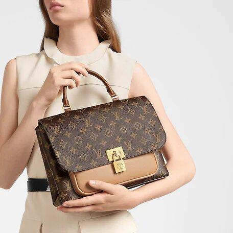 Louis Vuitton Marignan Bag Sesame Beige - photo 2