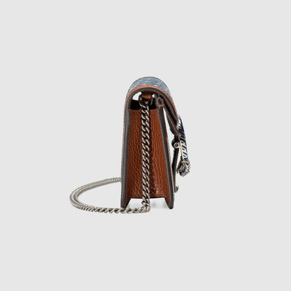Dionysus super mini bag Dark blue - image 3
