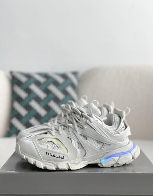 Balenciaga Track Sneaker LED - White / Light Grey - photo 1