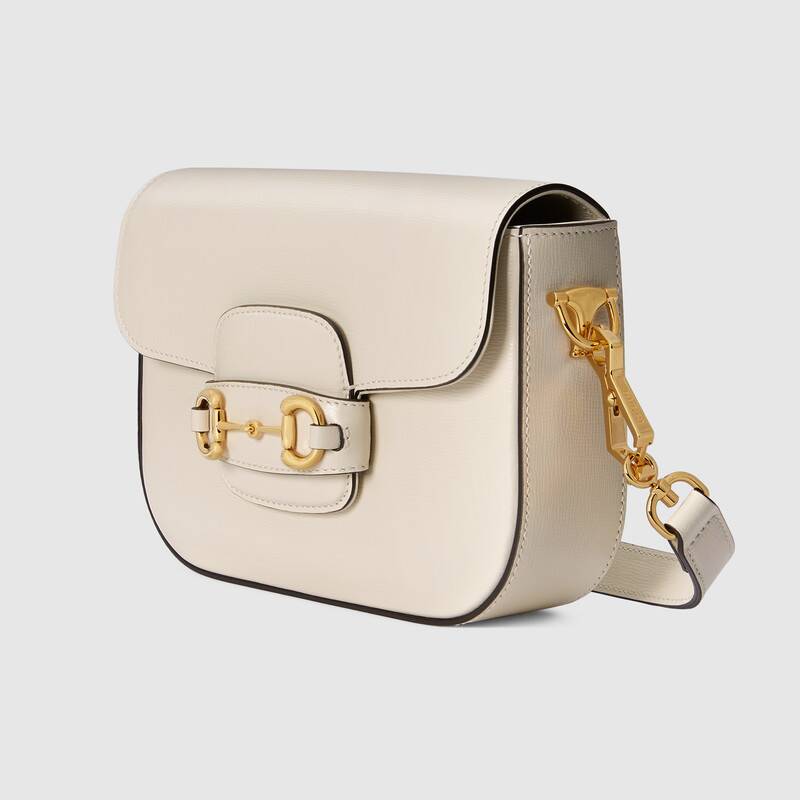 Gucci Horsebit 1955 mini bag White leather - photo 2