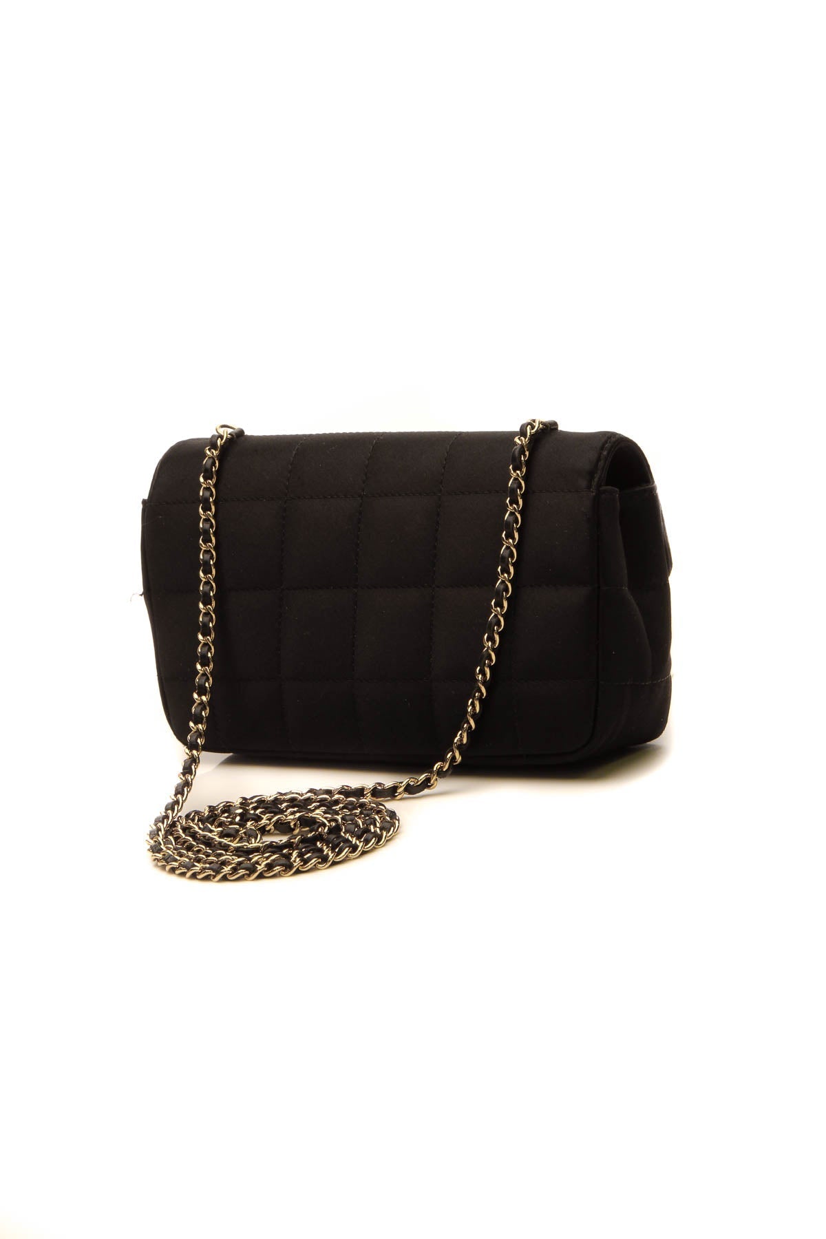 Quilted Mini Flap Crossbody Bag - Black - image 3