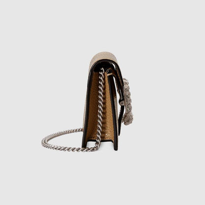 Dionysus super mini bag Cognac leather - image 4