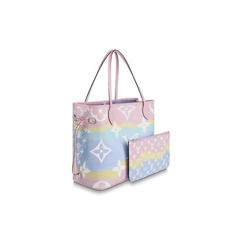 Louis Vuitton ESCALE NEVERFULL MM Pastel Pink - image 2