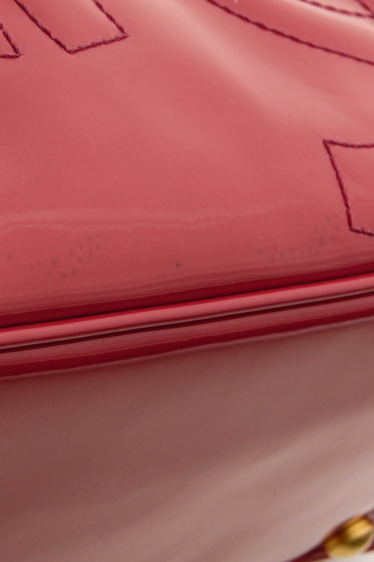 Triple CC Tote Bag - Dark Pink - image 7
