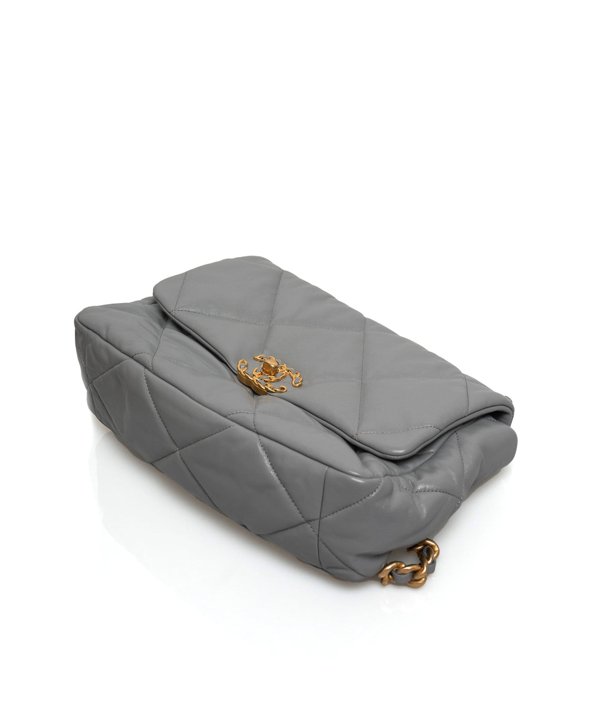 Chanel Large Grey 19 Shoulder Bag - ASL1590 - image 3