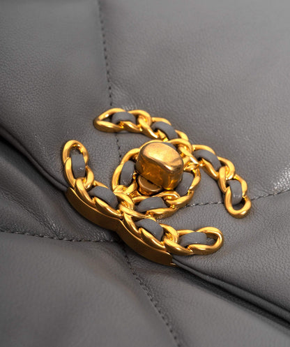 Chanel Large Grey 19 Shoulder Bag - ASL1590 - image 4