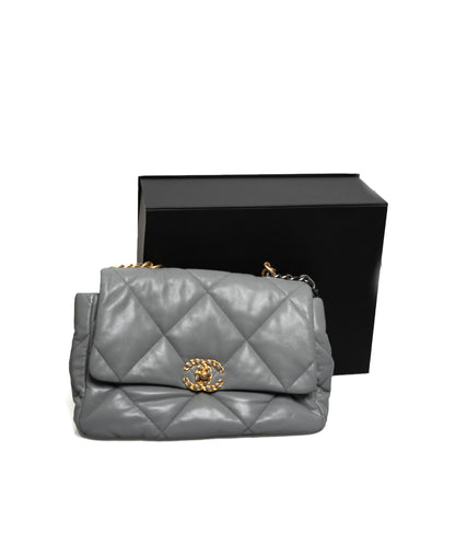 Chanel Large Grey 19 Shoulder Bag - ASL1590 - image 7