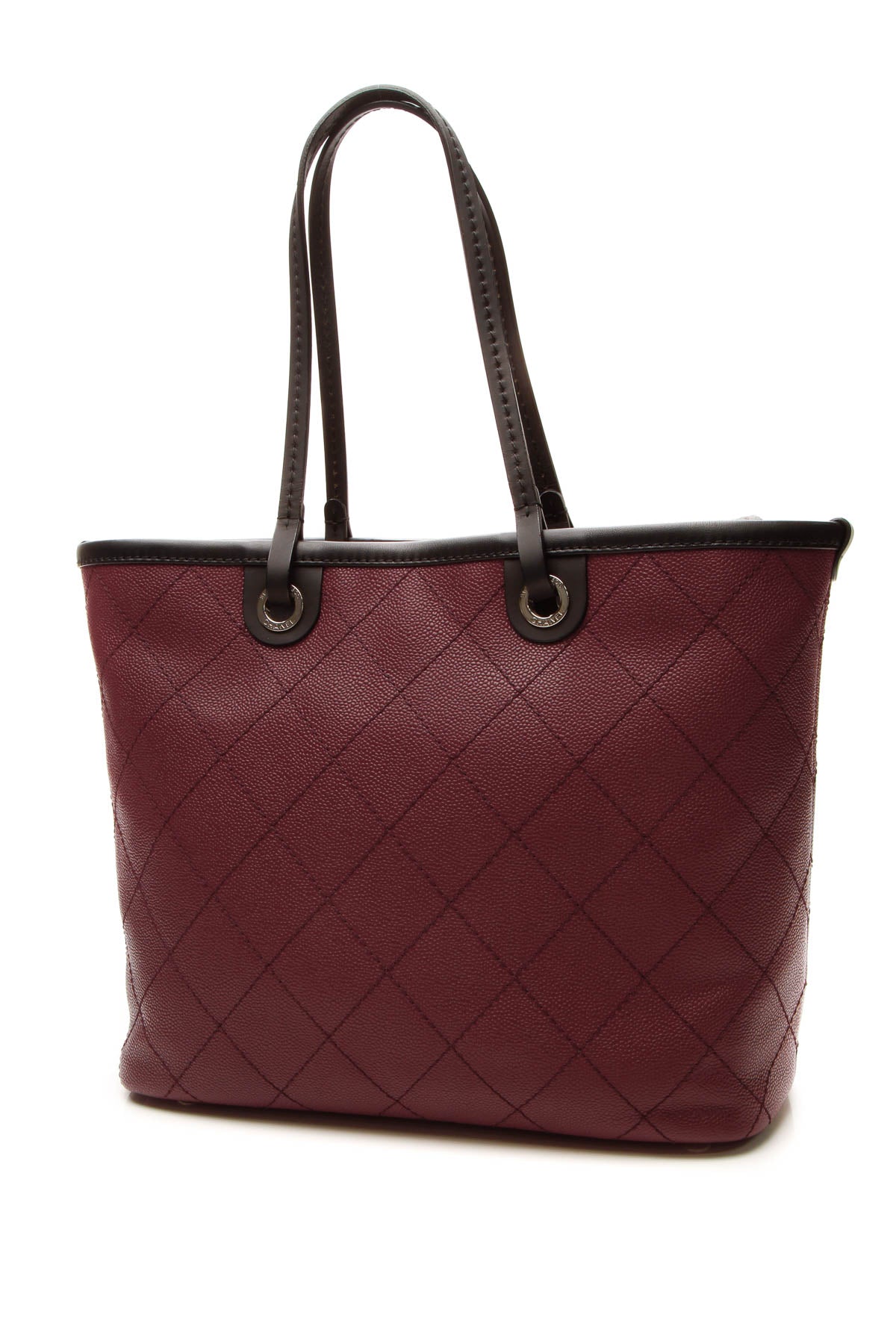 Shopping Fever Tote Bag - Burgundy - image 3