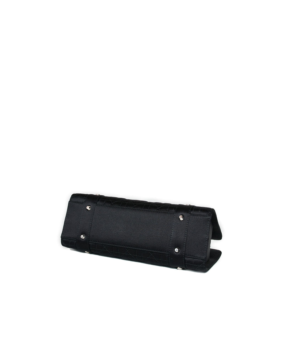 Christian Dior Black Cannage Top Handle Bag GHW AGL1036 - image 4