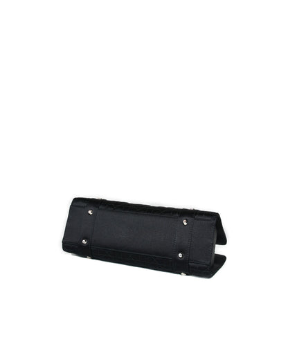 Christian Dior Black Cannage Top Handle Bag GHW AGL1036 - image 4