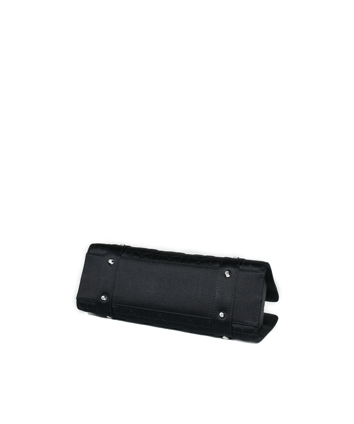 Christian Dior Black Cannage Top Handle Bag GHW AGL1036 - image 8