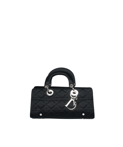 Christian Dior Black Cannage Top Handle Bag GHW AGL1036 - image 11