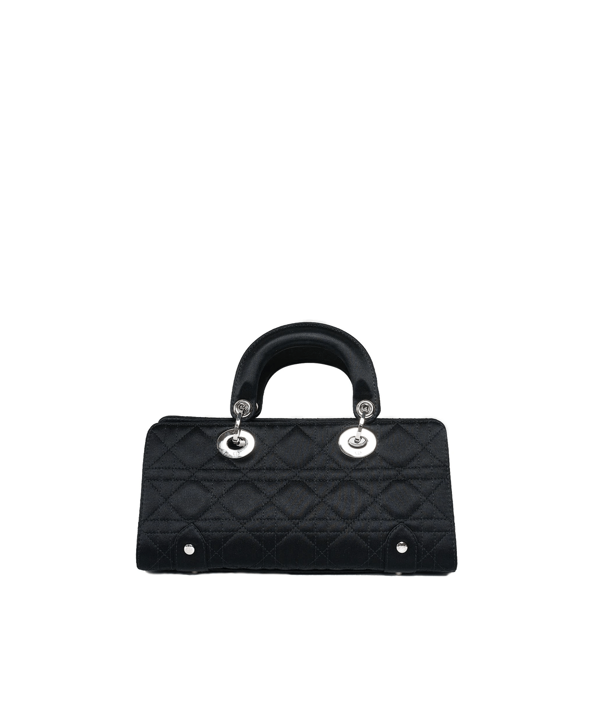 Christian Dior Black Cannage Top Handle Bag GHW AGL1036 - image 12