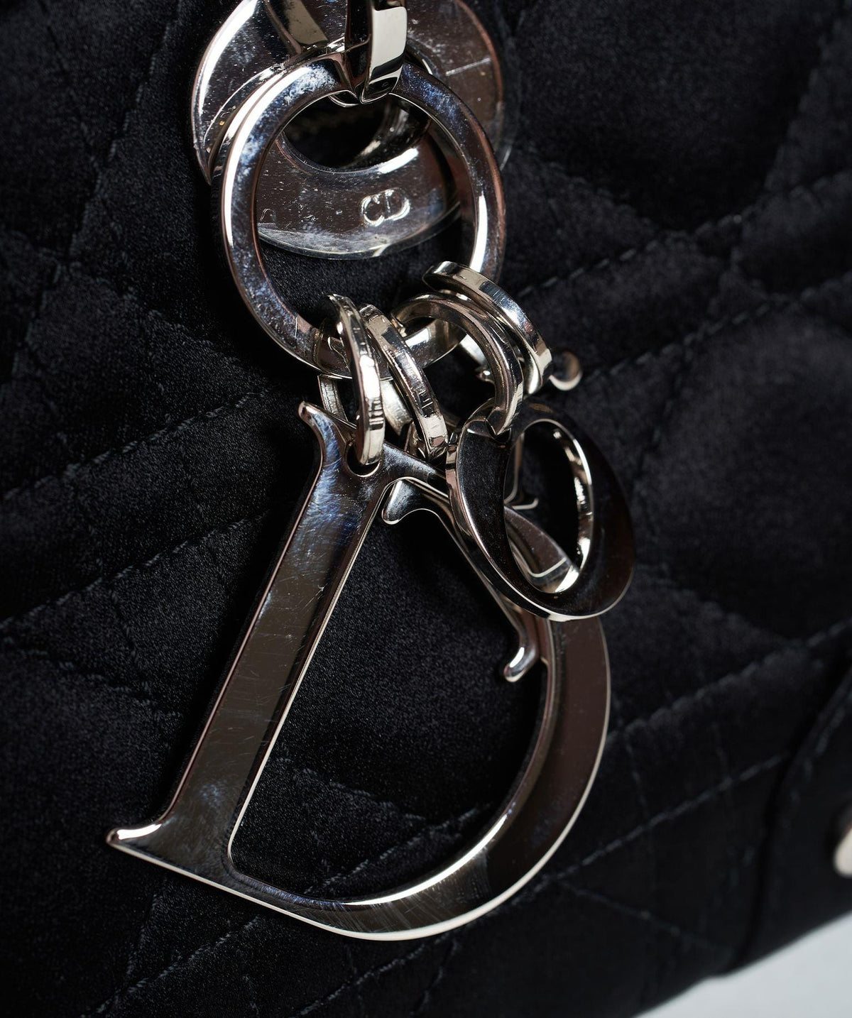 Christian Dior Black Cannage Top Handle Bag GHW AGL1036 - image 13
