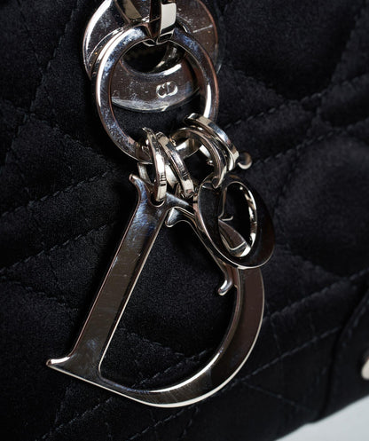 Christian Dior Black Cannage Top Handle Bag GHW AGL1036 - image 13