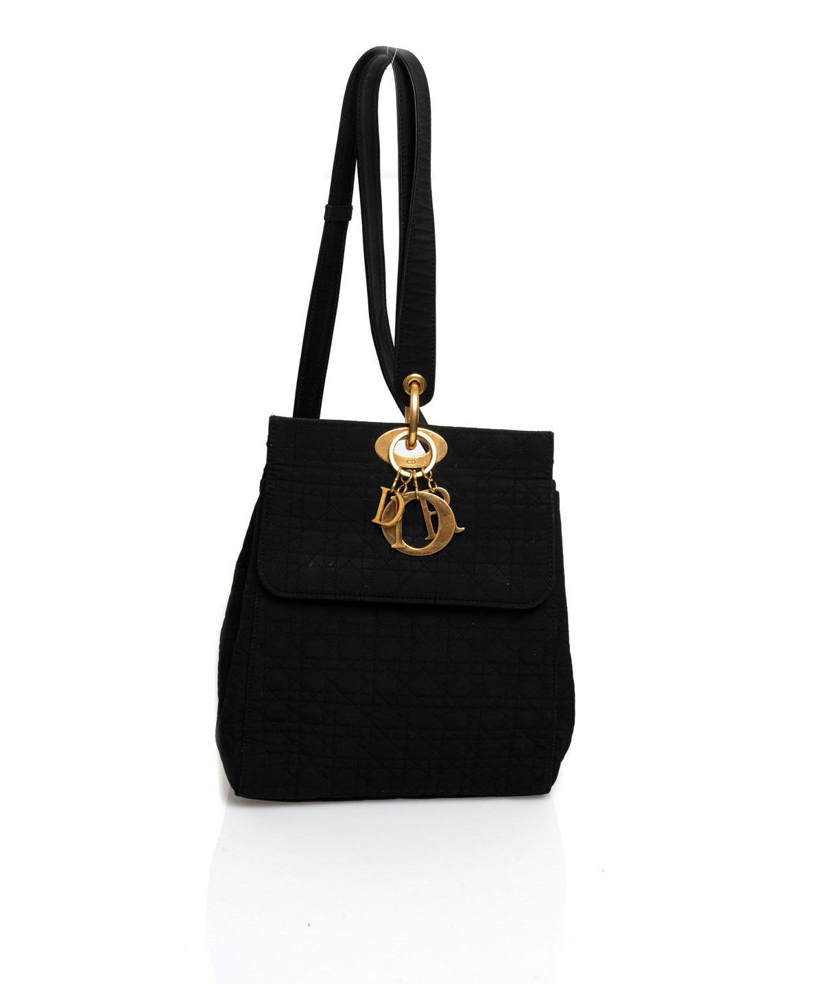 Christian Dior Black Nylon Backpack - AGL1311 - image 1