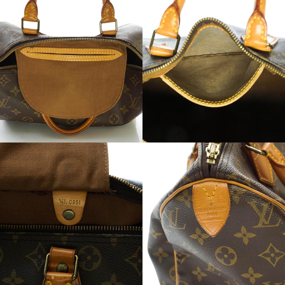Louis Vuitton Speedy 30 Satchel Bag - image 14