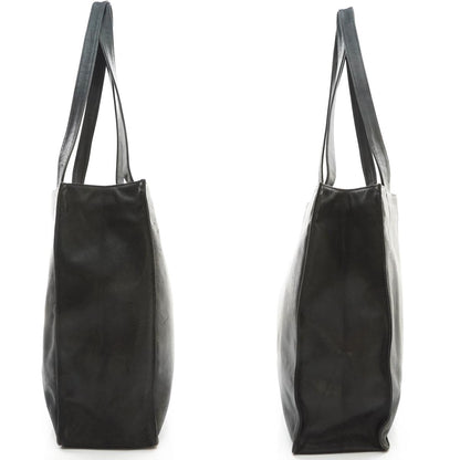 Chanel Tote Bag Black Leather - image 13