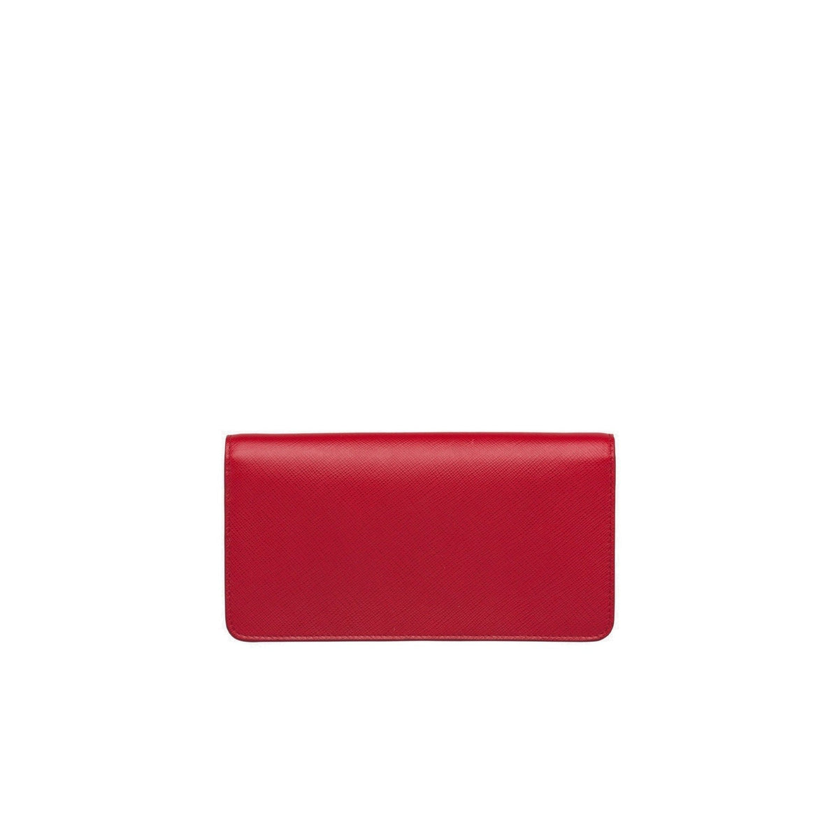 Saffiano Leather Continental Mini Clutch Bag in Red - image 4