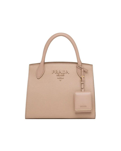 Medium Saffiano leather Prada Monochrome bag - image 9