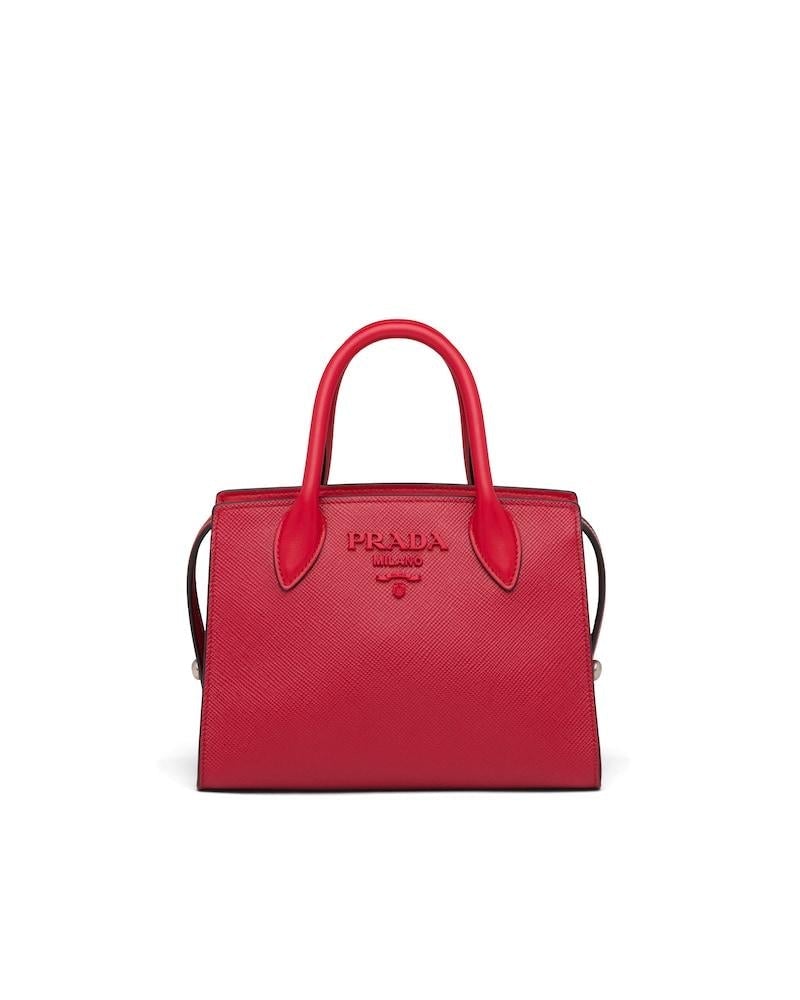 Saffiano Leather Prada Monochrome Bag - image 6