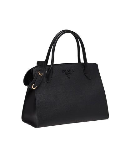Medium Saffiano leather Prada Monochrome bag - image 2