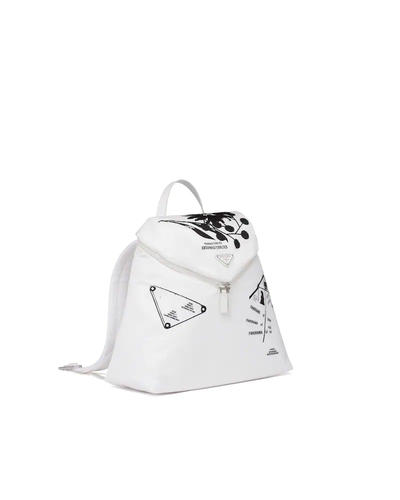Prada Signaux Printed Nylon Backpack - photo 2