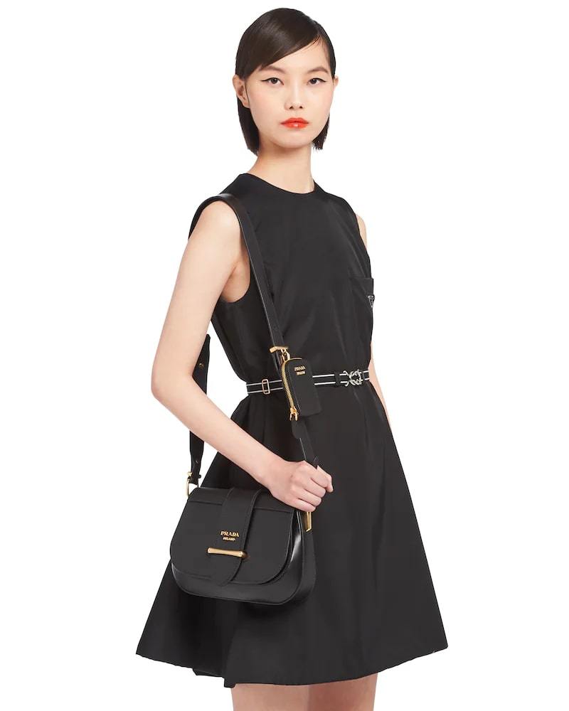 Prada Leather and Saffiano Shoulder Bag - photo 6