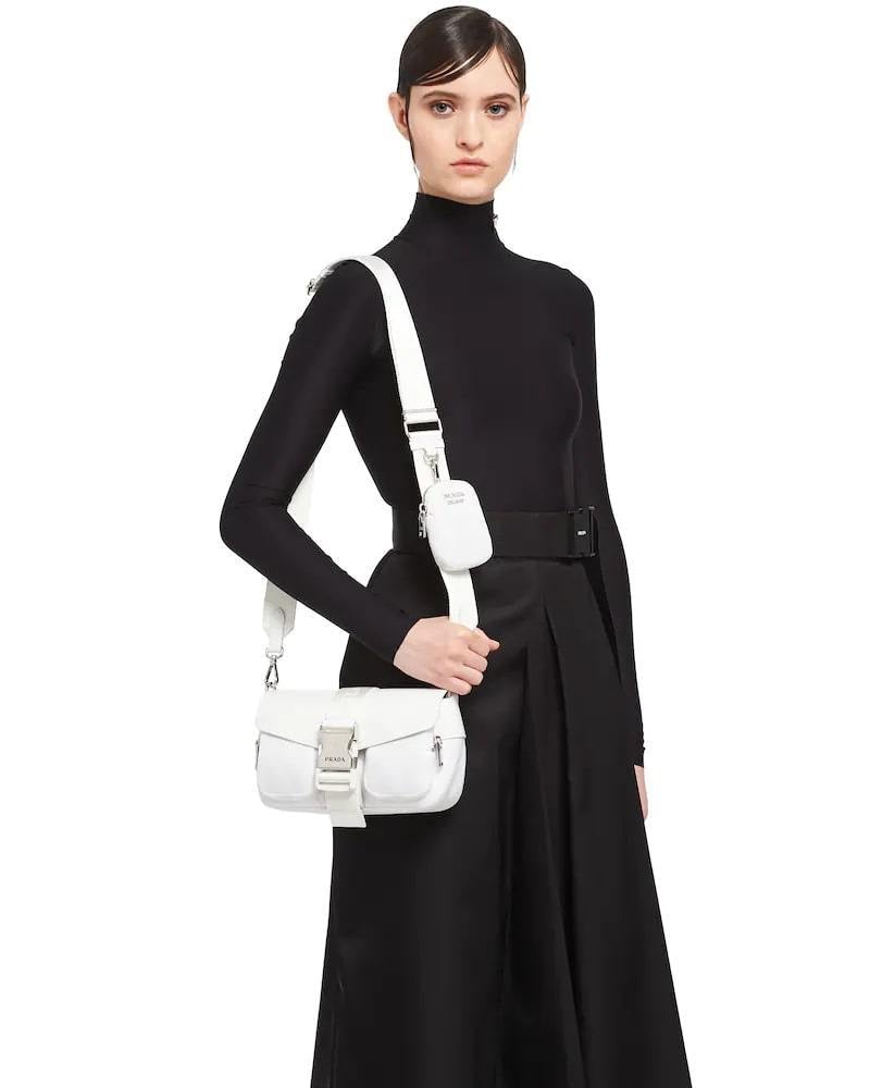 Prada Pocket Nylon and Brushed Leather Bag - photo 27