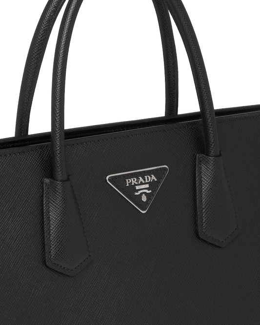 Medium Saffiano Leather Handbag - image 2