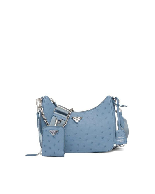 Prada Re-edition 2005 Ostrich Leather Bag - photo 1
