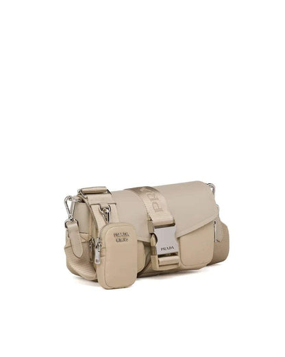 Prada Pocket Nylon and Brushed Leather Bag - photo 39