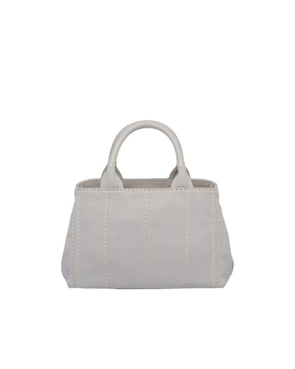 Prada Small Cotton Canvas Tote - photo 3