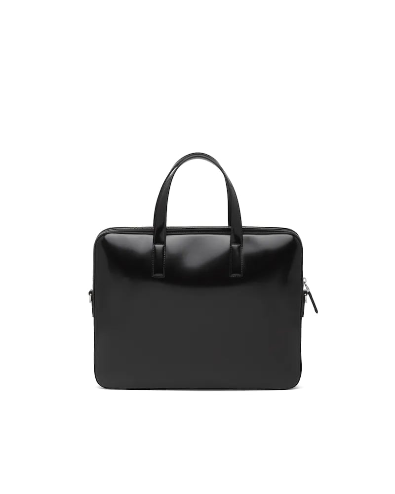 Prada Brushed Leather Briefcase - photo 3