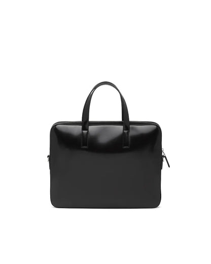 Prada Brushed Leather Briefcase - photo 3