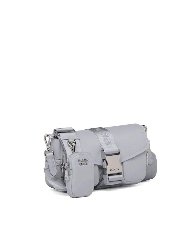 Prada Pocket Nylon and Brushed Leather Bag - photo 14