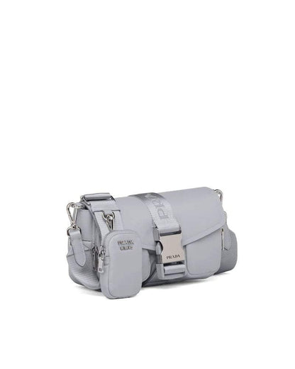 Prada Pocket Nylon and Brushed Leather Bag - photo 14