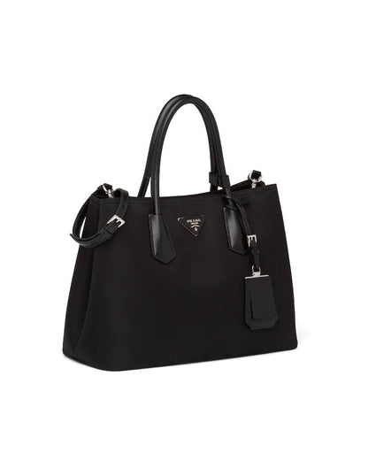 Prada Double Nylon and Saffiano Leather Bag - photo 3