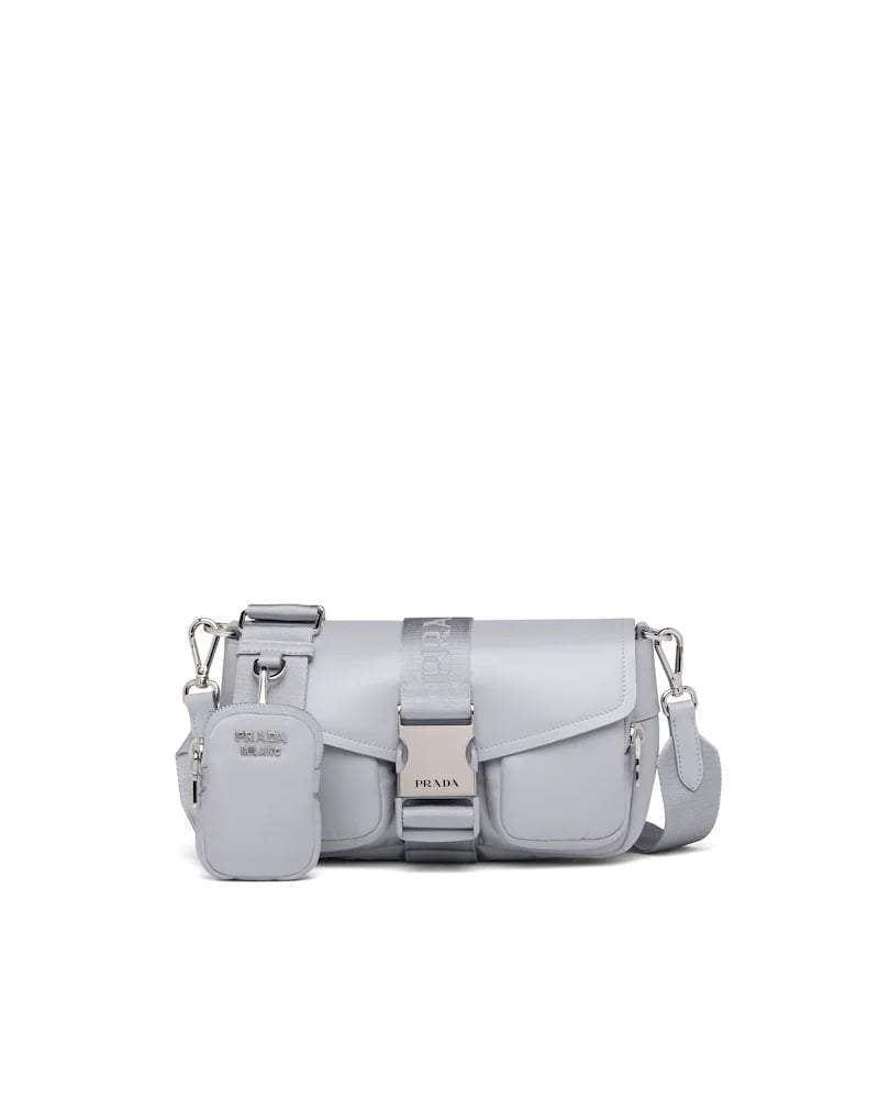 Prada Pocket Nylon and Brushed Leather Bag - photo 8