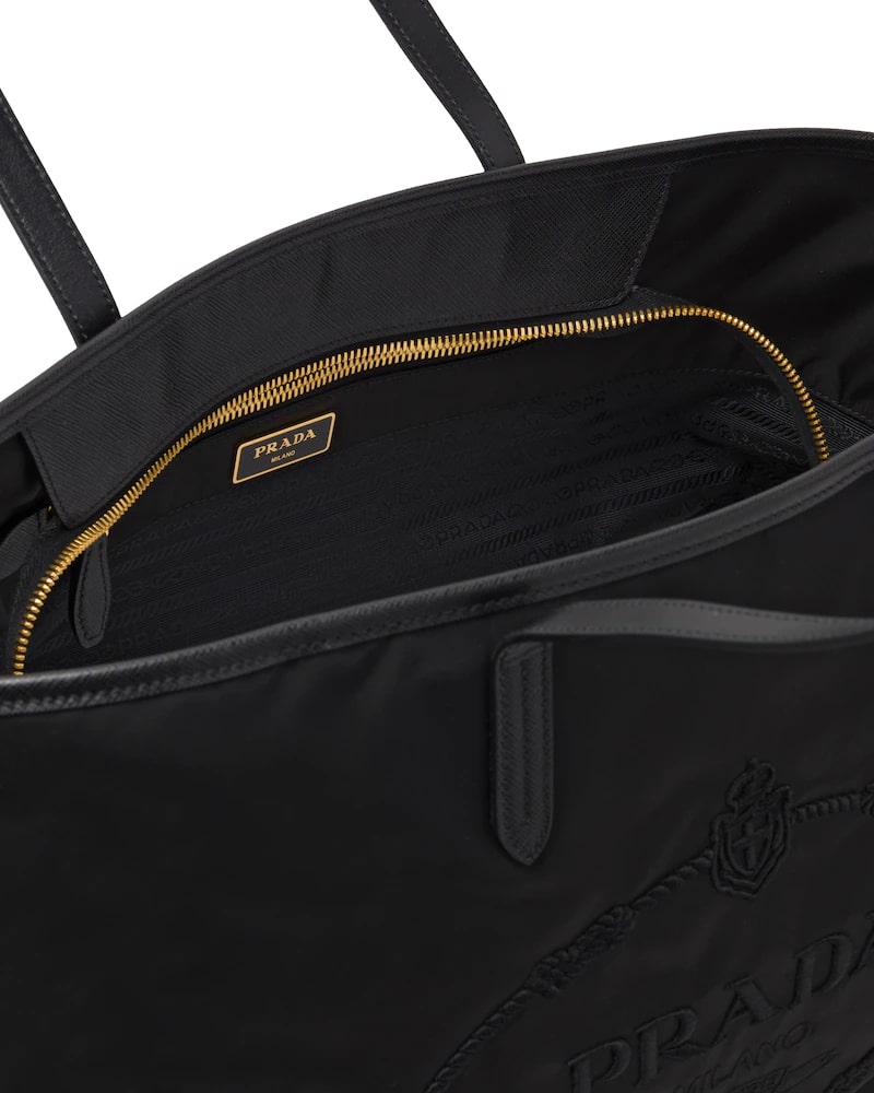 Prada Saffiano Leather and Nylon Tote - photo 4
