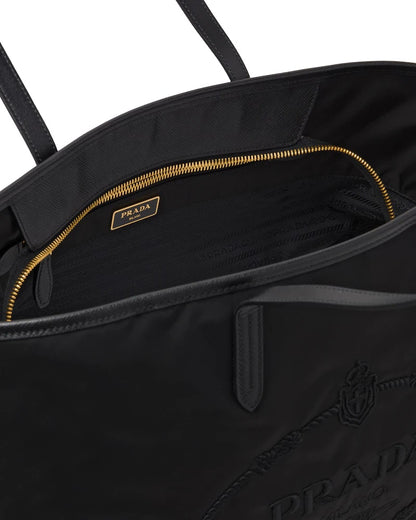 Prada Saffiano Leather and Nylon Tote - photo 4