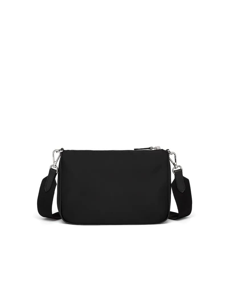 Re-nylon and Saffiano Leather Shoulder Bag - image 4